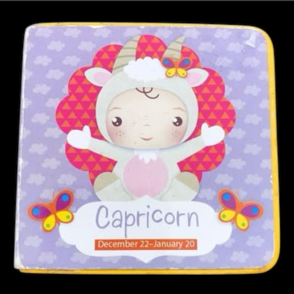 Capricorn December 22-January 20 Baby Book Board Book